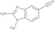 2-Amino-1-methyl-1H-1,3-benzodiazole-5-carbonitrile