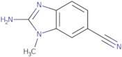 2-Amino-1-methyl-1H-1,3-benzodiazole-6-carbonitrile