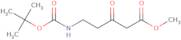 5-(Boc-amino)-3-oxo-pentanoic acid methyl ester