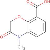 3,4-Dihydro-4-methyl-3-oxo-2H-1,4-benzoxazine-8-carboxylic acid