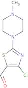 4-Chloro-2-(1-methyl-4-piperazinyl)-5-thiazolecarboxaldehyde