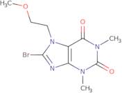 8-bromo-7-(2-methoxyethyl)-1,3-dimethyl-2,3,6,7-tetrahydro-1H-purine-2,6-dione