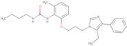 N-Butyl-N'-(2-(3-(5-ethyl-4-phenyl-1H-imidazol-1-yl)propoxy)-6-methylphenyl)urea