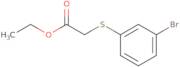 Ethyl 2-(3-bromophenyl)sulfanylacetate