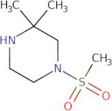 3,3-Dimethyl-1-methylsulfonylpiperazine