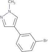 4-(3-Bromophenyl)-1-methyl-1H-pyrazole