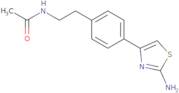 N-{2-[4-(2-Amino-1,3-thiazol-4-yl)phenyl]ethyl}acetamide