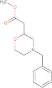 Methyl 2-(4-benzylmorpholin-2-yl)acetate