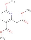 Methyl 6-methoxy-2-(2-methoxy-2-oxoethyl)nicotinate