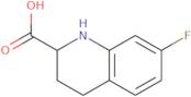 7-Fluoro-1,2,3,4-tetrahydroquinoline-2-carboxylic acid