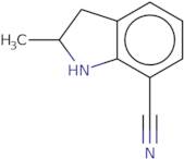 2-Methyl-2,3-dihydro-1H-indole-7-carbonitrile