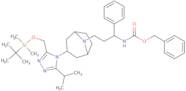 N-Des-(4,4-difluorocyclohexanecarboxy)-N-carbobenzyloxy-3-tert-butyldimethylsilyloxymethyl maraviroc