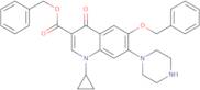 6-Defluoro 6-benzyloxy ciprofloxacin benzyl ester