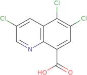 3,5,6-Trichloro-8-quinolinecarboxylic acid