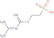 2-[[(Guanidino)(imino)methyl]sulfanyl]ethanesulfonic acid