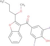 Des-o-[2-(diethylamino)ethyl]-1-methoxy amiodarone