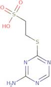 2-(4-Amino-1,3,5-triazin-2-yl)sulfanylethanesulfonic acid potassium salt