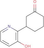 3-(3-Hydroxypyridin-2-yl)cyclohexan-1-one