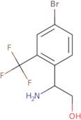 2-Amino-2-[4-bromo-2-(trifluoromethyl)phenyl]ethan-1-ol