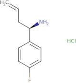 (1R)-1-(4-Fluorophenyl)but-3-en-1-amine HCl