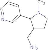 rac-[(2R,3S)-1-Methyl-2-(pyridin-3-yl)pyrrolidin-3-yl]methanamine, trans
