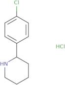 (2S)-2-(4-Chlorophenyl)piperidine hydrochloride