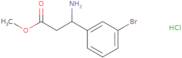 Methyl (3S)-3-amino-3-(3-bromophenyl)propanoate hydrochloride