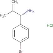 (S)-1-(4-Bromophenyl)-2-methylpropan-1-amine hydrochloride ee
