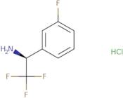 (S)-2,2,2-Trifluoro-1-(3-fluoro-phenyl)-ethylamine hydrochloride