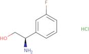 (R)-2-amino-2-(3-fluorophenyl)ethanol hydrochloride