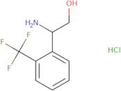 (S)-2-Amino-2-(2-(trifluoromethyl)phenyl)ethan-1-ol hydrochloride