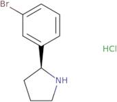 (S)-2-(3-bromophenyl)pyrrolidine hydrochloride ee