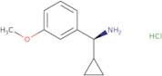 (R)-Cyclopropyl(3-methoxyphenyl)methanamine hydrochloride ee