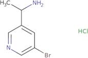 (1S)-1-(5-Bromopyridin-3-yl)ethan-1-amine hydrochloride