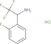 (S)-2,2,2-Trifluoro-1-(2-fluorophenyl)ethan-1-amine hydrochloride