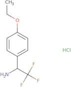 (1S)-1-(4-Ethoxyphenyl)-2,2,2-trifluoroethan-1-amine hydrochloride