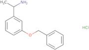 (1R)-1-[3-(Benzyloxy)phenyl]ethan-1-amine hydrochloride