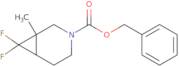 benzyl 7,7-difluoro-1-methyl-3-azabicyclo[4.1.0]heptane-3-carboxylate