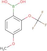[4-Methoxy-2-(trifluoromethoxy)phenyl]boronic acid