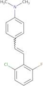 (E)-4-(2-Chloro-6-fluorostyryl)-N,N-dimethylaniline