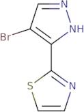 2-(4-Bromo-1H-pyrazol-3-yl)-1,3-thiazole