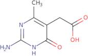 (2-Amino-4-methyl-6-oxo-1,6-dihydro-pyrimidin-5-yl)-acetic acid