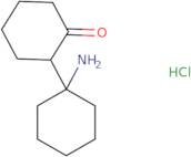 2-(1-Aminocyclohexyl)cyclohexan-1-one hydrochloride