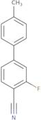 2-Fluoro-4-(4-methylphenyl)benzonitrile