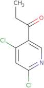 1-(4,6-Dichloro-3-pyridyl)propan-1-one