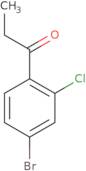 1-(4-Bromo-2-chlorophenyl)propan-1-one