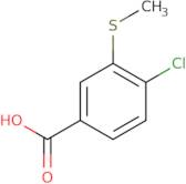 4-chloro-3-(methylthio)benzoic acid