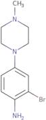 2-Bromo-4-(4-methylpiperazin-1-yl)aniline