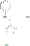 N-[(4,5-Dihydro-1H-imidazol-2-yl)methyl]aniline dihydrochloride