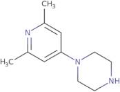 1-(2,6-Dimethylpyridin-4-yl)piperazine